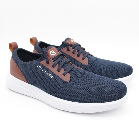 Cole Haan Other - Cole Haan Grandsport Journey Casual Sneakers Mens Size 10M Blue Knit Lace Up